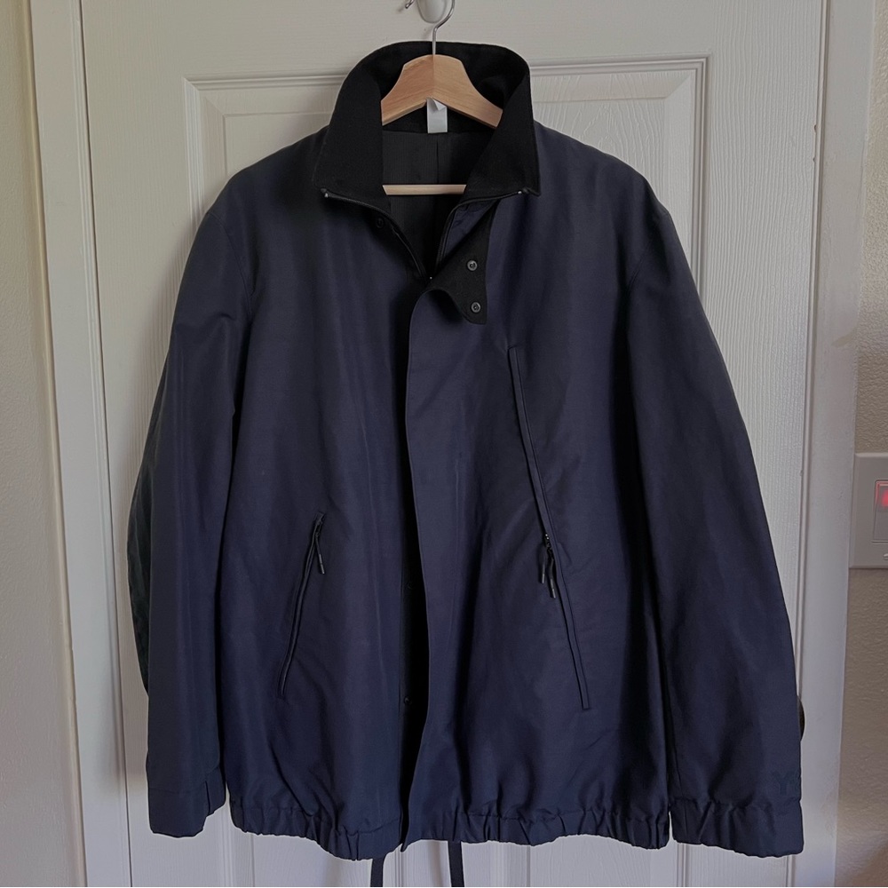 Y-3 Yohji Yamamoto zip up track jacket men size large